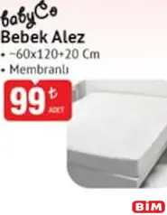 BABYCO BEBEK ALEZ 60X120+20 CM BABYCO BEBEK ALEZ 60X120+20 CM